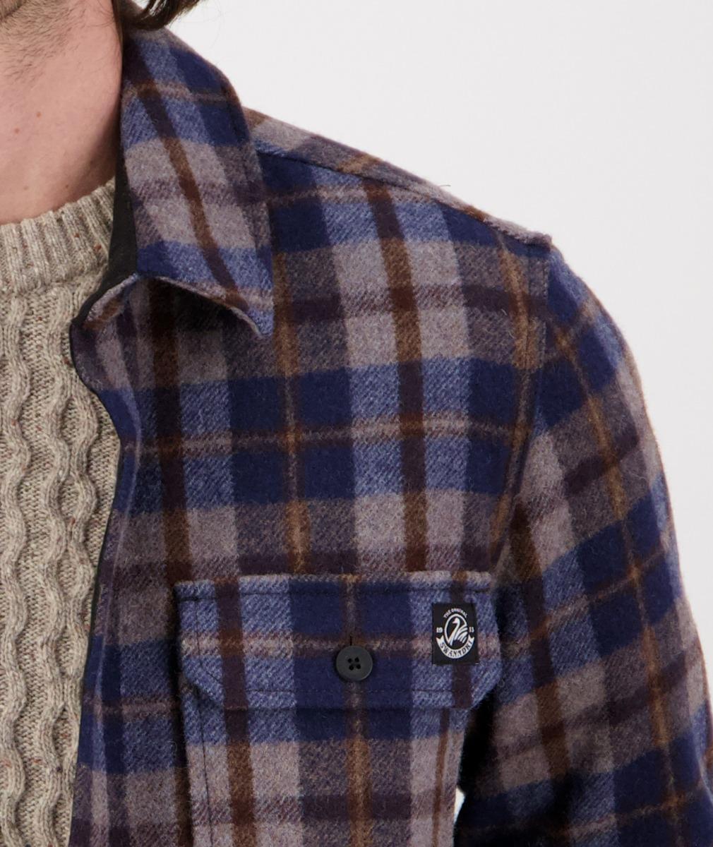 Swanndri Kiaraki v3 Wool Shacket Trail Check