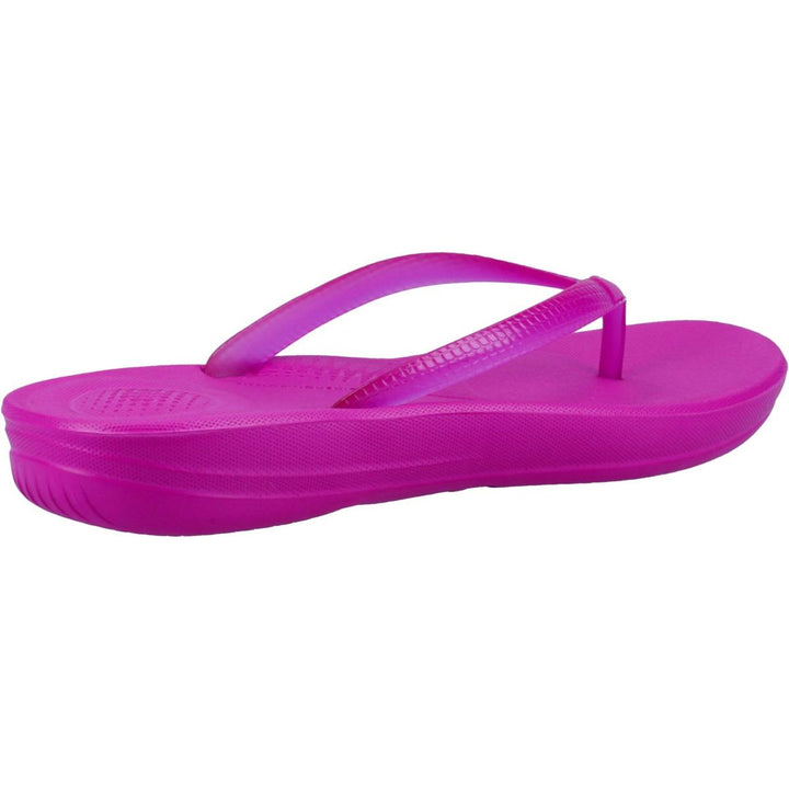 Fitflop iQUSHION Transparent Flip-Flops Miami Violet