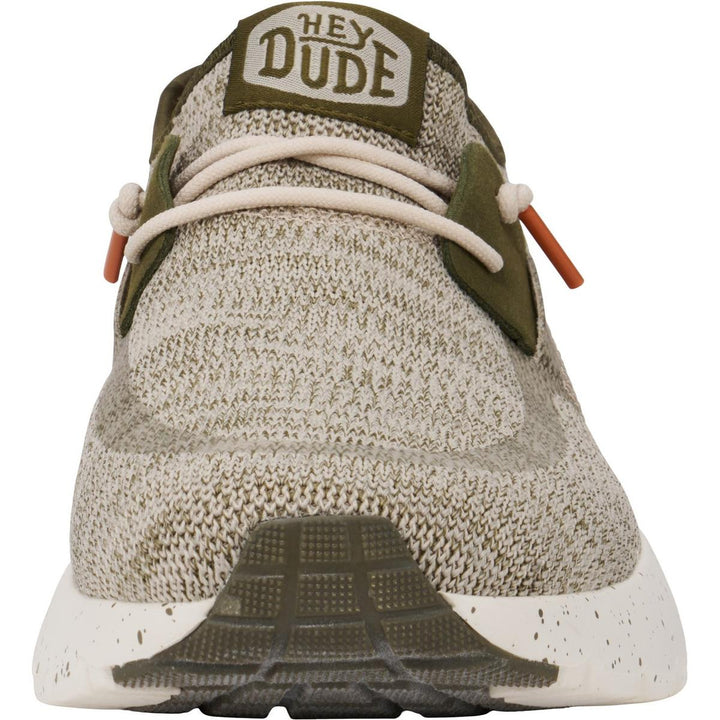 HEYDUDE Sirocco Sport Mode Trainer Green/Dusty Olive/Orange