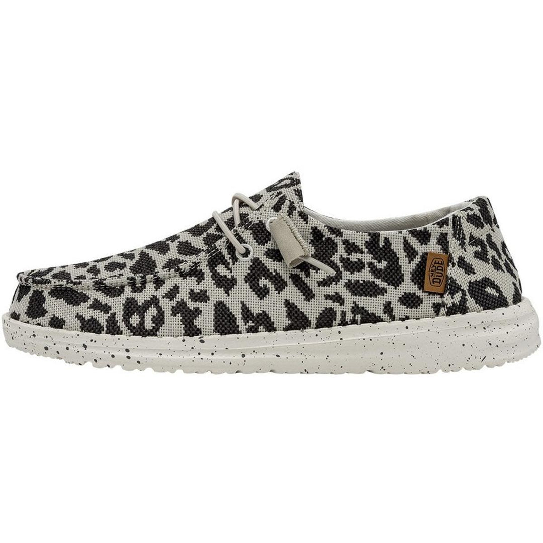 HEYDUDE Wendy Shoe Cheetah Grey
