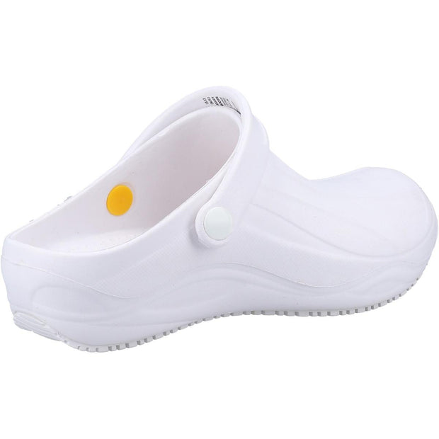 Safety Jogger Smooth OB Slip Resistant Occupational Clog White