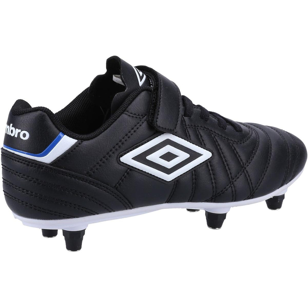 Umbro Speciali Liga Soft Ground Jnr Velcro Football Boot Bla – view 2