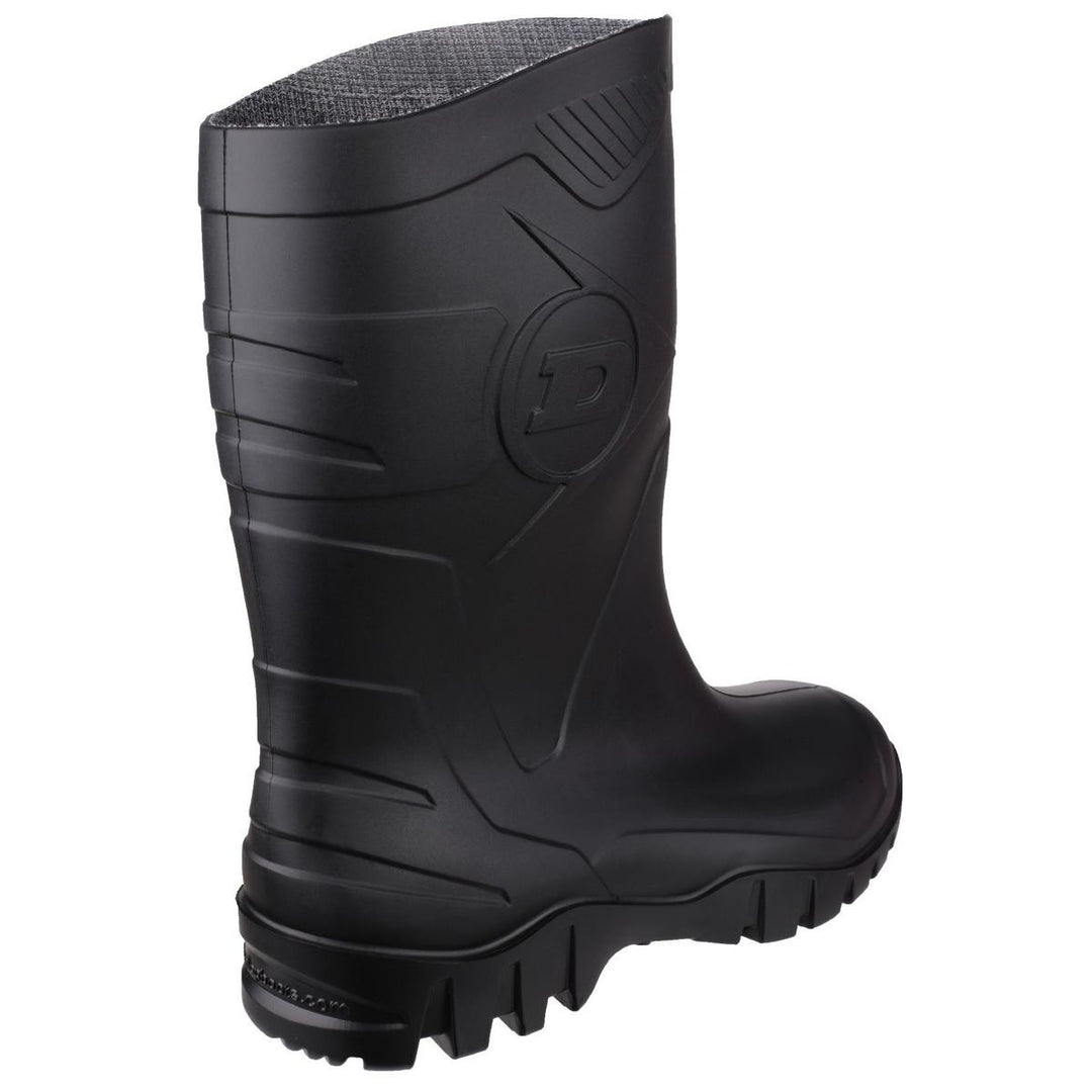 Dunlop Dee Calf Length Wellington Black