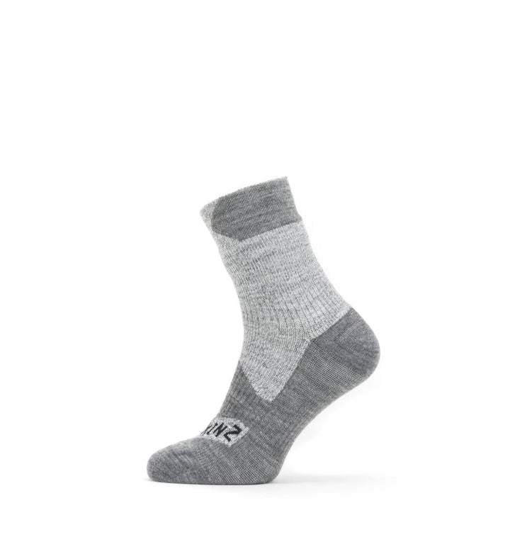 Sealskinz Waterproof All Weather Ankle Length SockRed/Grey MarlUnisex