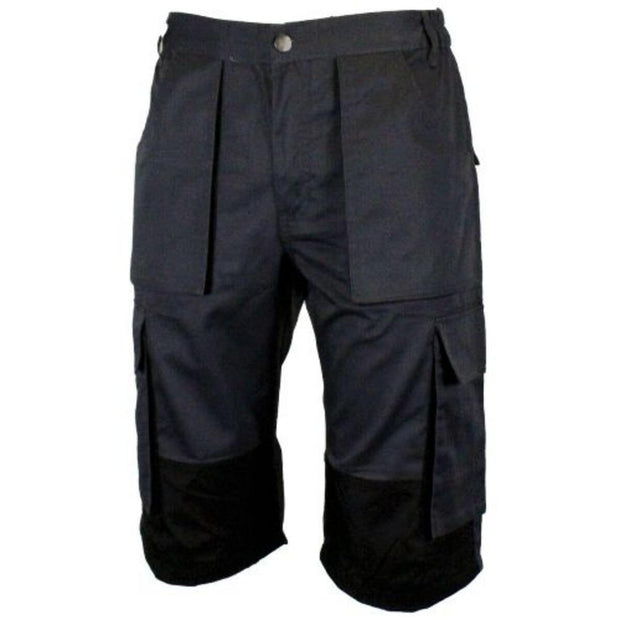 Game Mens Multipocket Cargo Contrast Work Shorts - DW10