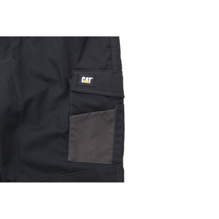 Caterpillar Essentials Knee Pocket Work Trouser Black, 32" Leg