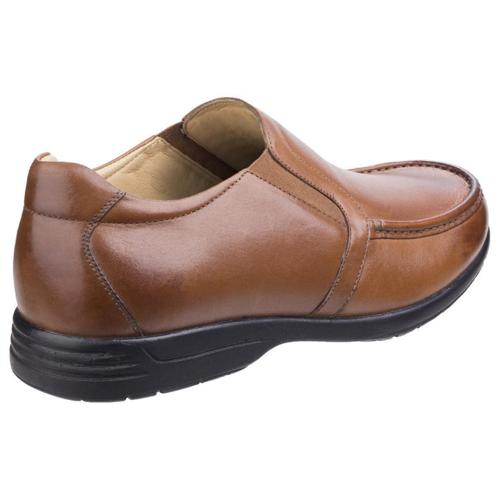 Fleet & Foster Gordon Dual Fit Moccasin Tan