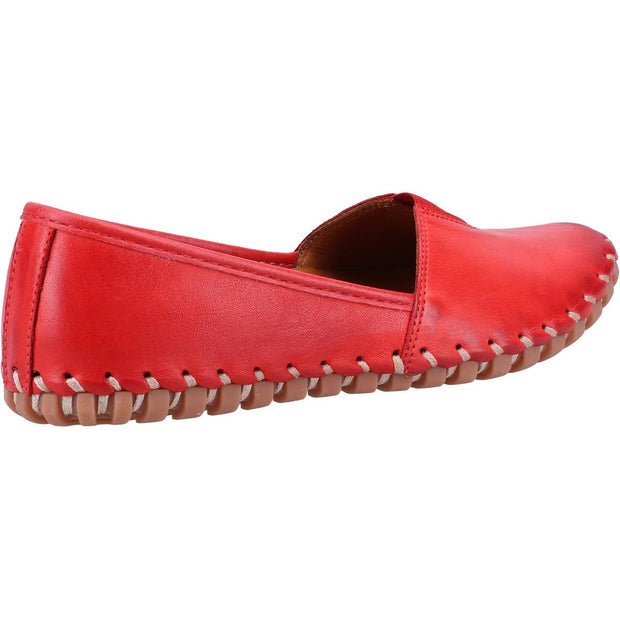 Riva Texas Plain Shoe Red