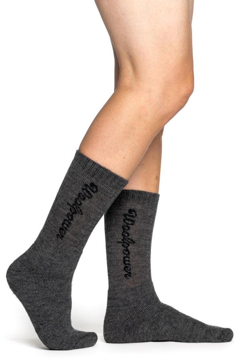 Woolpower Socks Classic Logo 400 Grey