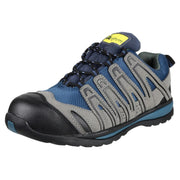 Amblers Safety FS34C Metal Free Lightweight Lace up Safety Trainer Blue