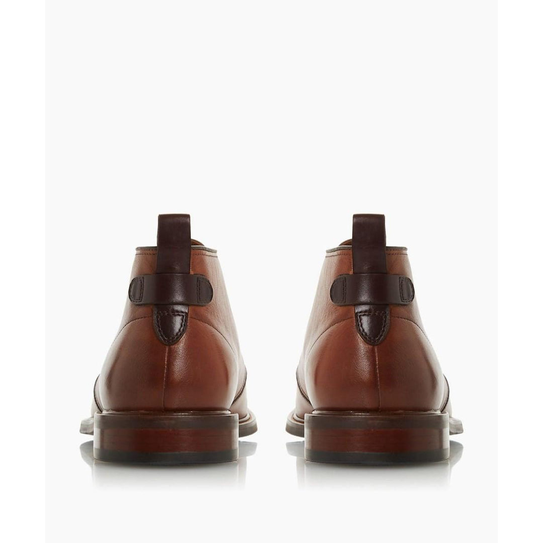 Dune Marching Lace Up Chukka Boots Tan