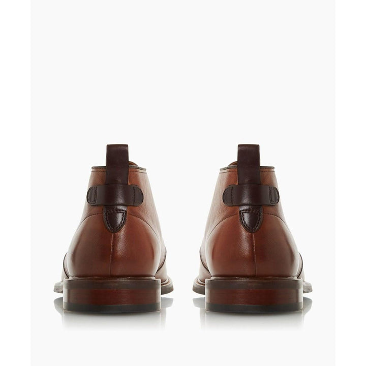 Dune Marching Lace Up Chukka Boots Tan