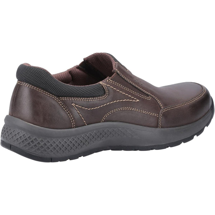 Cotswold Churchill Slip On Casual Shoe Brown