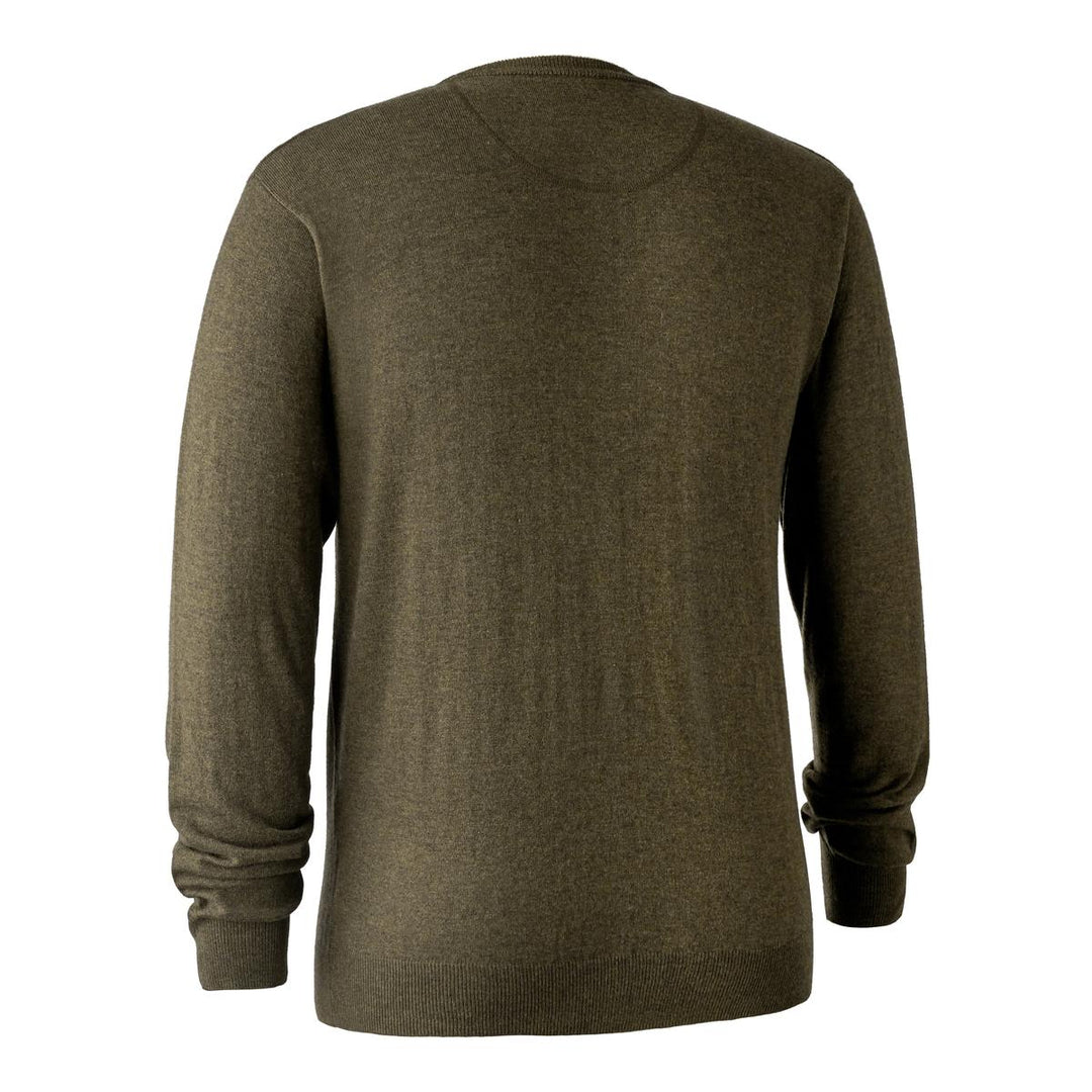 Deerhunter Kingston Knit w. O-neck Cypress