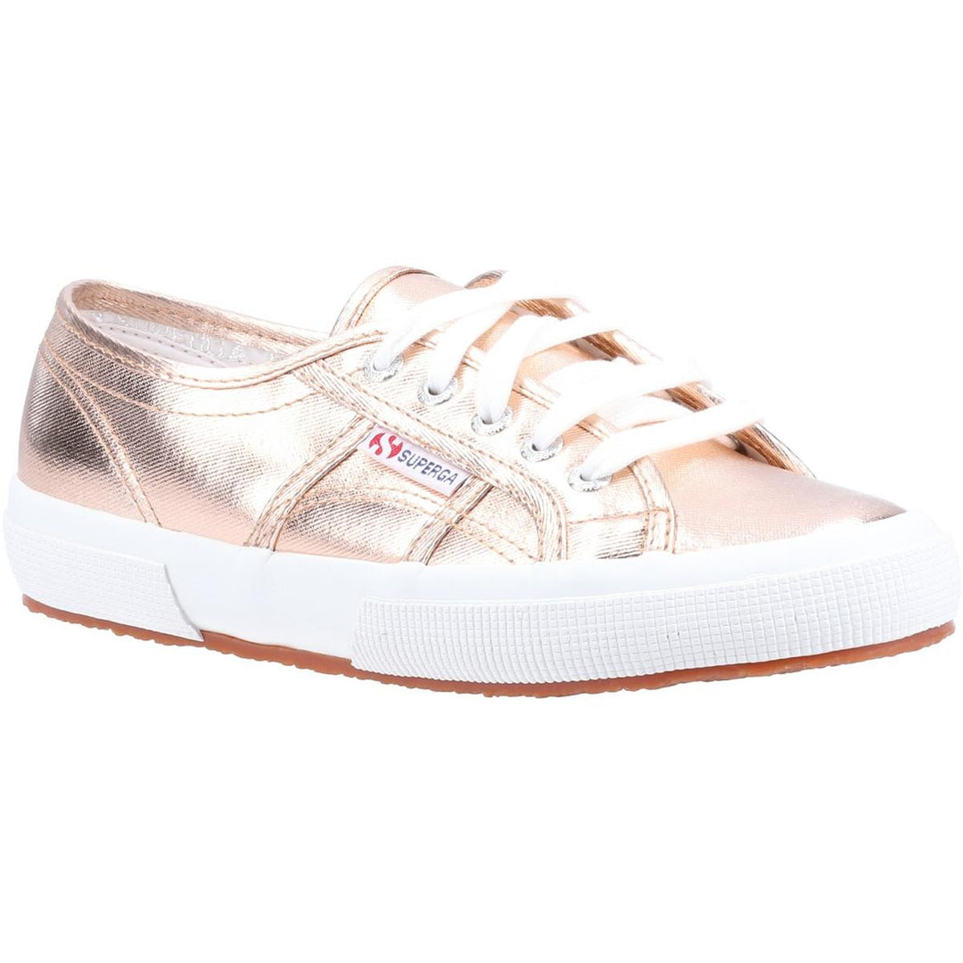 Superga 2750 LAMEW Trainer Rose Platinum