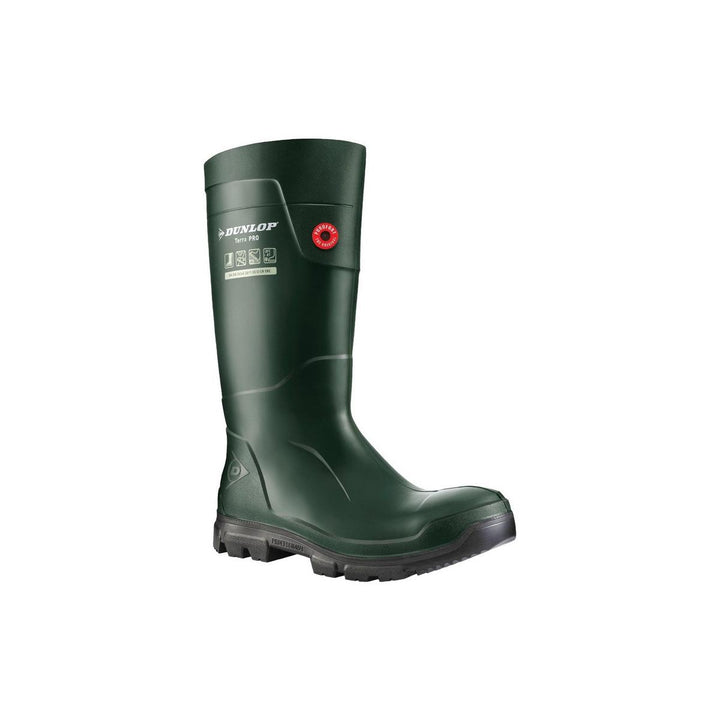 Dunlop TerraPro Full Safety Wellington Green