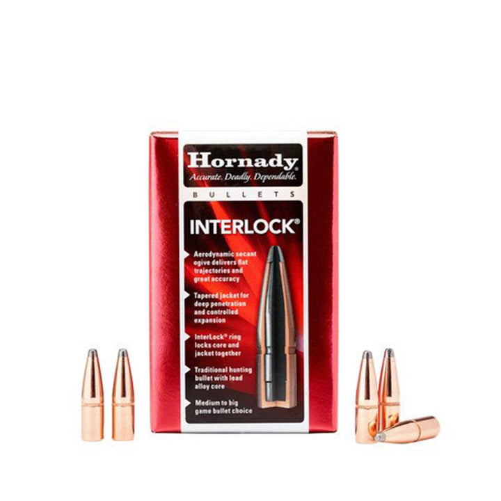 Hornady InterLock .277 140gr BTSP .270 Bullets (100)