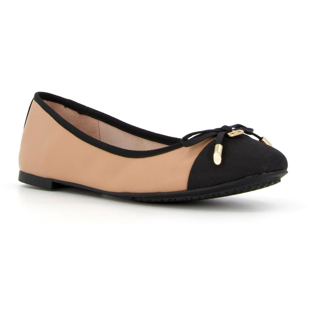 Dune Hartlyn Ballerina Shoes Camel