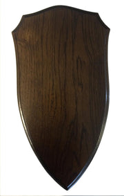 BushWear Solid Oak Small Stag Shield 9"x16.5"