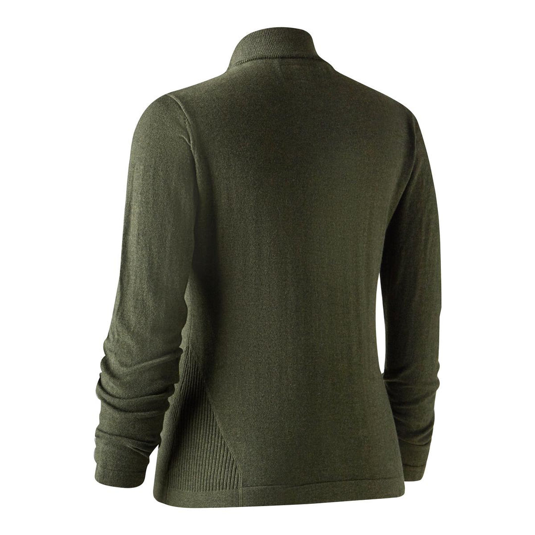 Deerhunter Lady Darlington Knit Cardigan Green Melange