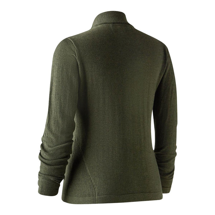 Deerhunter Lady Darlington Knit Cardigan Green Melange