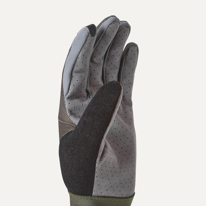 Sealskinz Paston Perforated Palm Glove Olive Unisex GLOVE