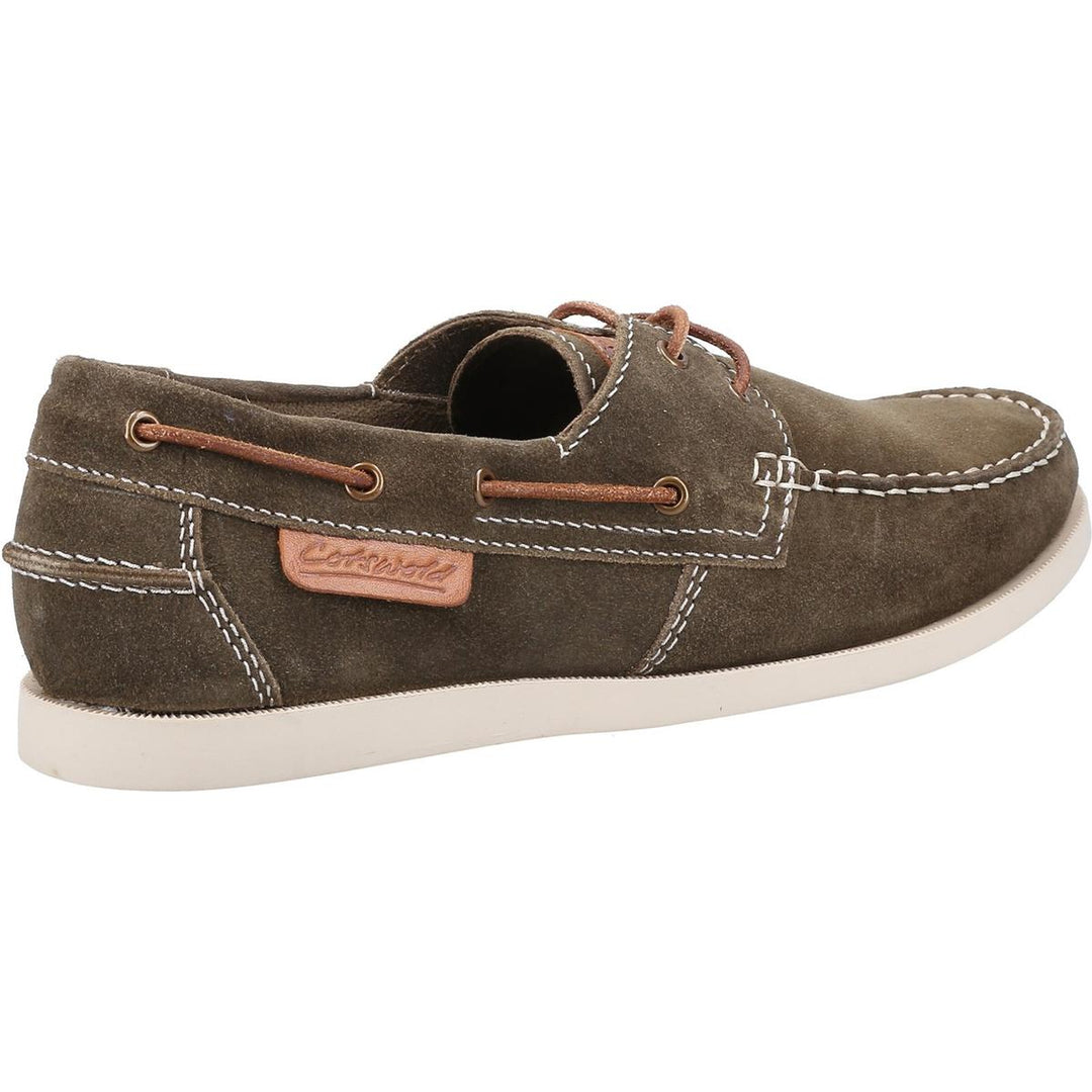 Cotswold Mitcheldean Boat Shoe Khaki
