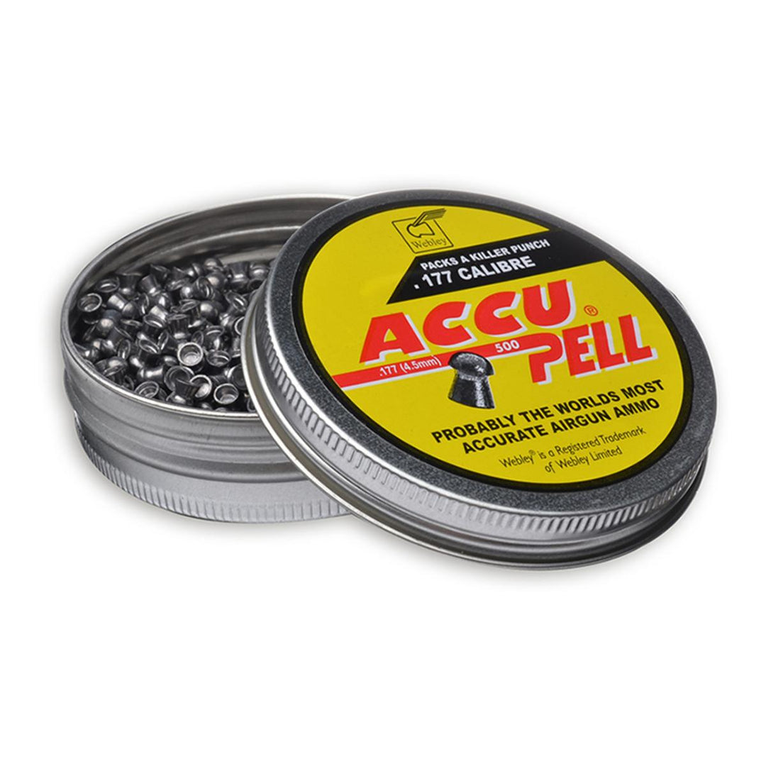Webley AccuPell Pellets, Tin 500 7.9 Grains (W-11242) .177 1266 – BushWear