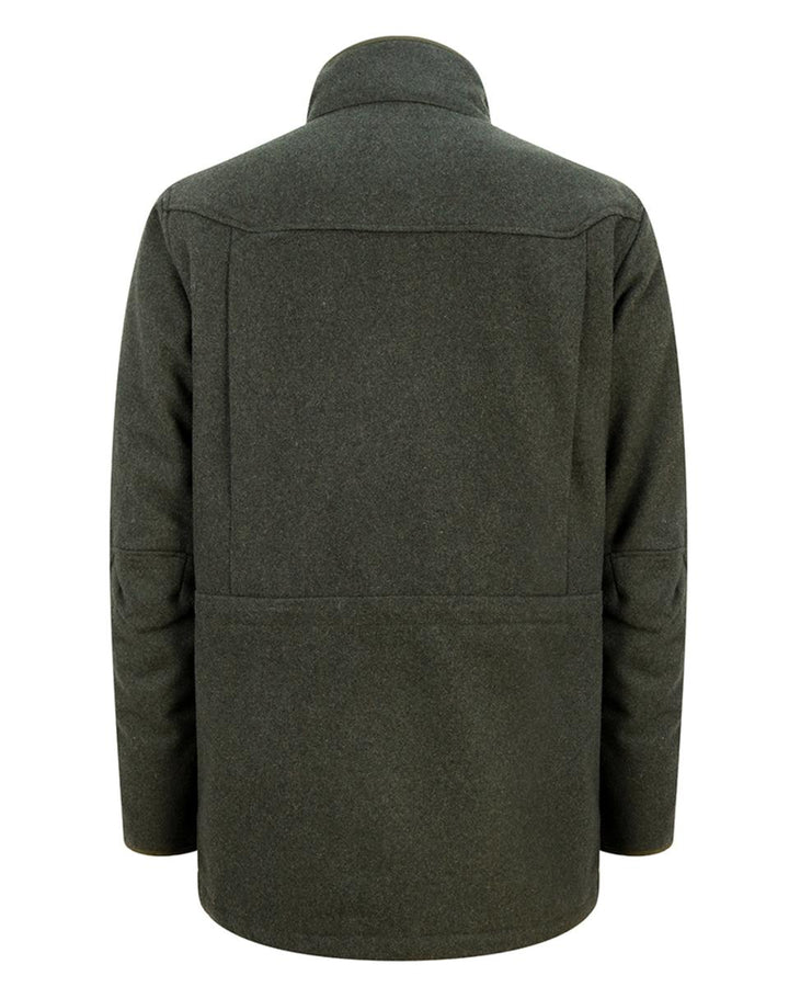 Hoggs of Fife Lairg Waterproof Wool Jacket Dark Green