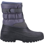 Cotswold Chase Touch Fastening and Zip up Winter Boot Grey