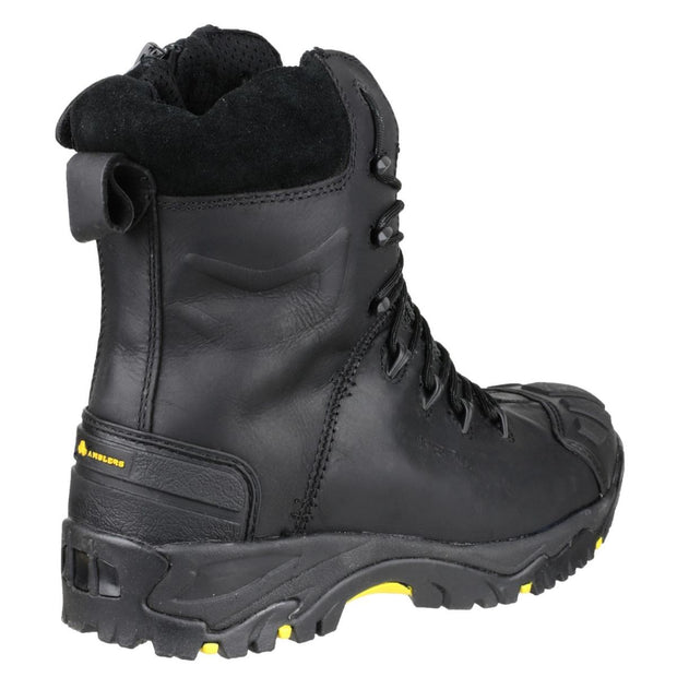 Amblers Safety FS999 Hi Leg Composite Safety Boot With Side Zip Black