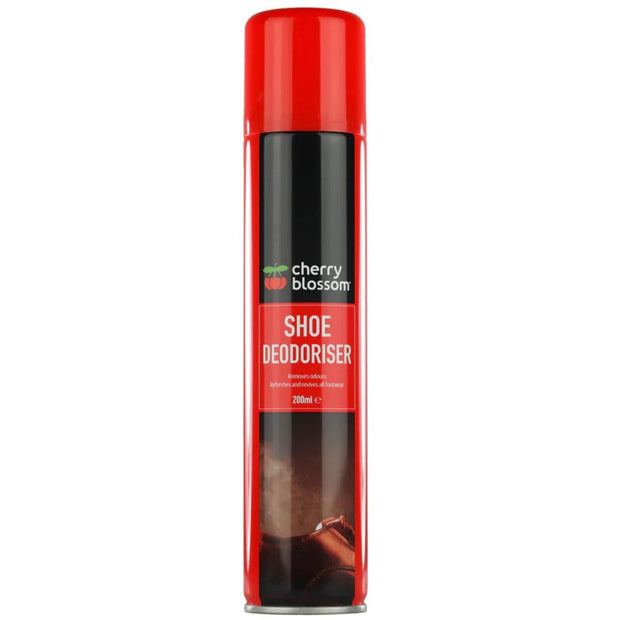 Cherry Blossom Premium Shoe Deodorant Spray Black