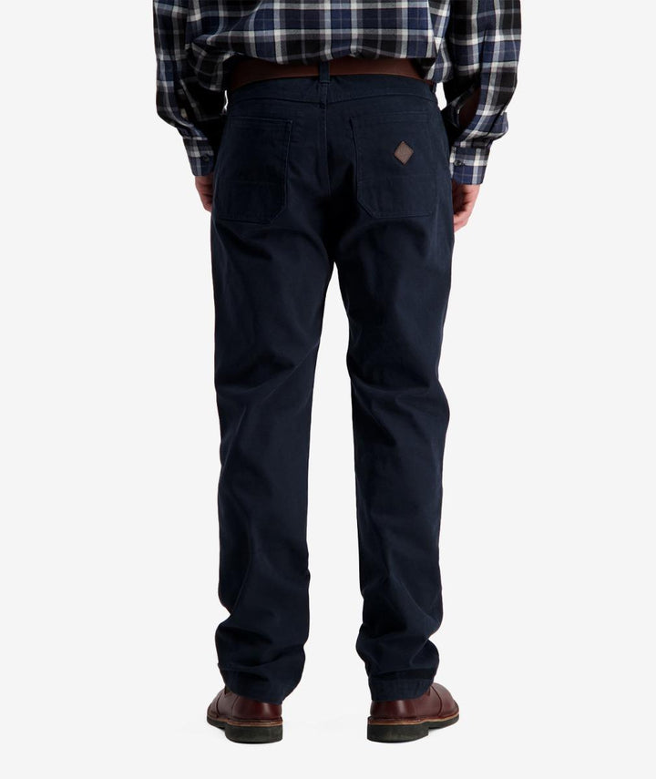 Swanndri Bedrock Canvas Work Pants Navy