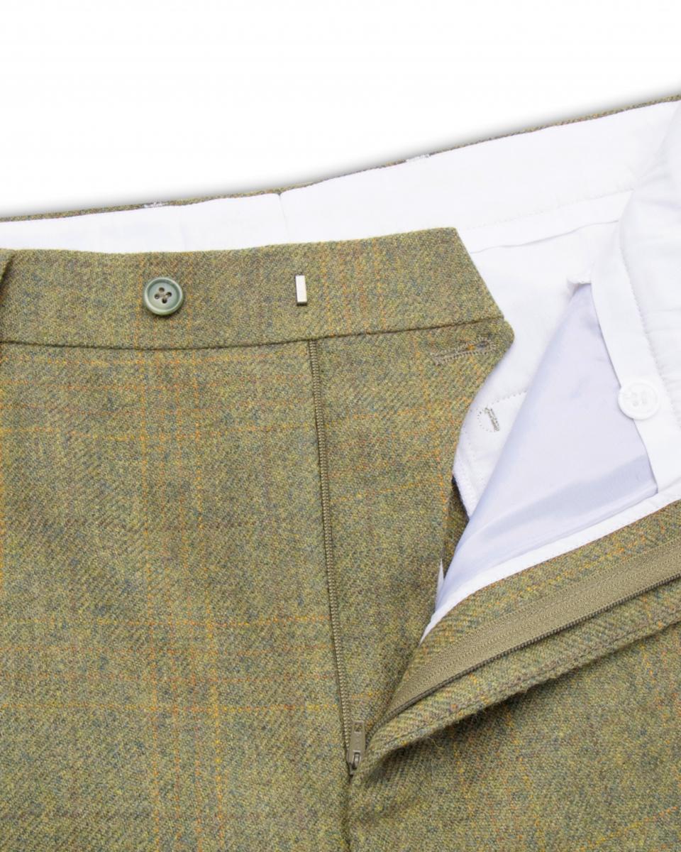 Hoggs of Fife Kinloch Tweed Trousers Autumn Bracken