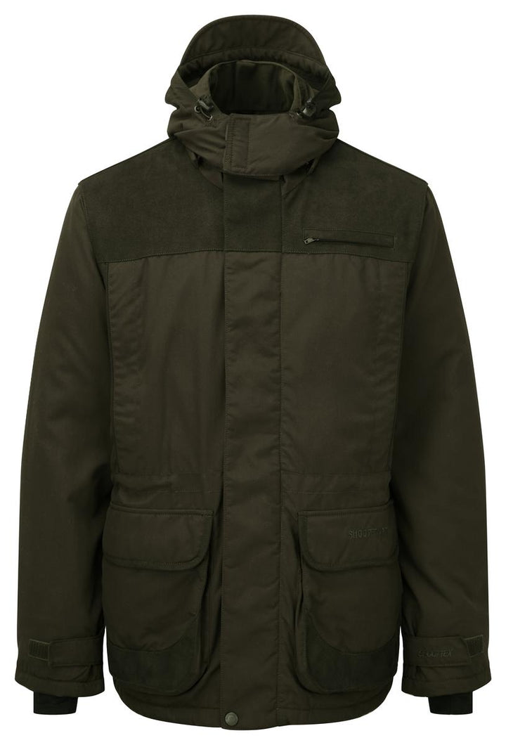 ShooterKing Hardwoods Winter Jacket   Dark Olive/Brown