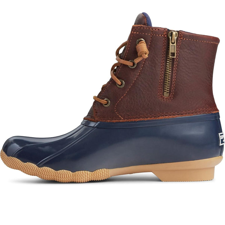 Sperry Saltwater Duck Weather Boot Tan/Navy