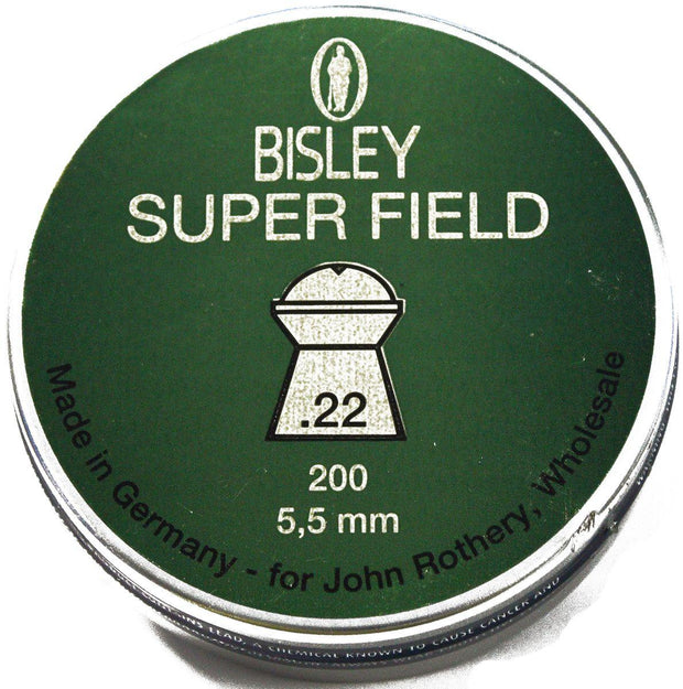 Bisley Superfield .22 Tin of 200