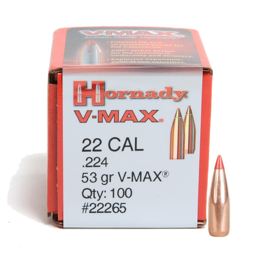 Hornady 22 Cal .224 53gr V-MAX®