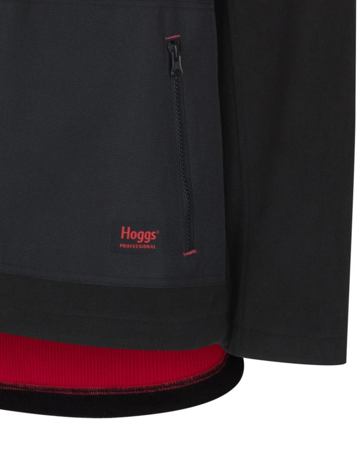 Hoggs of Fife Granite Bonded Fleece Jacket - Black