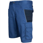 Game Mens DURUS ST02 Workwear Shorts - Blue