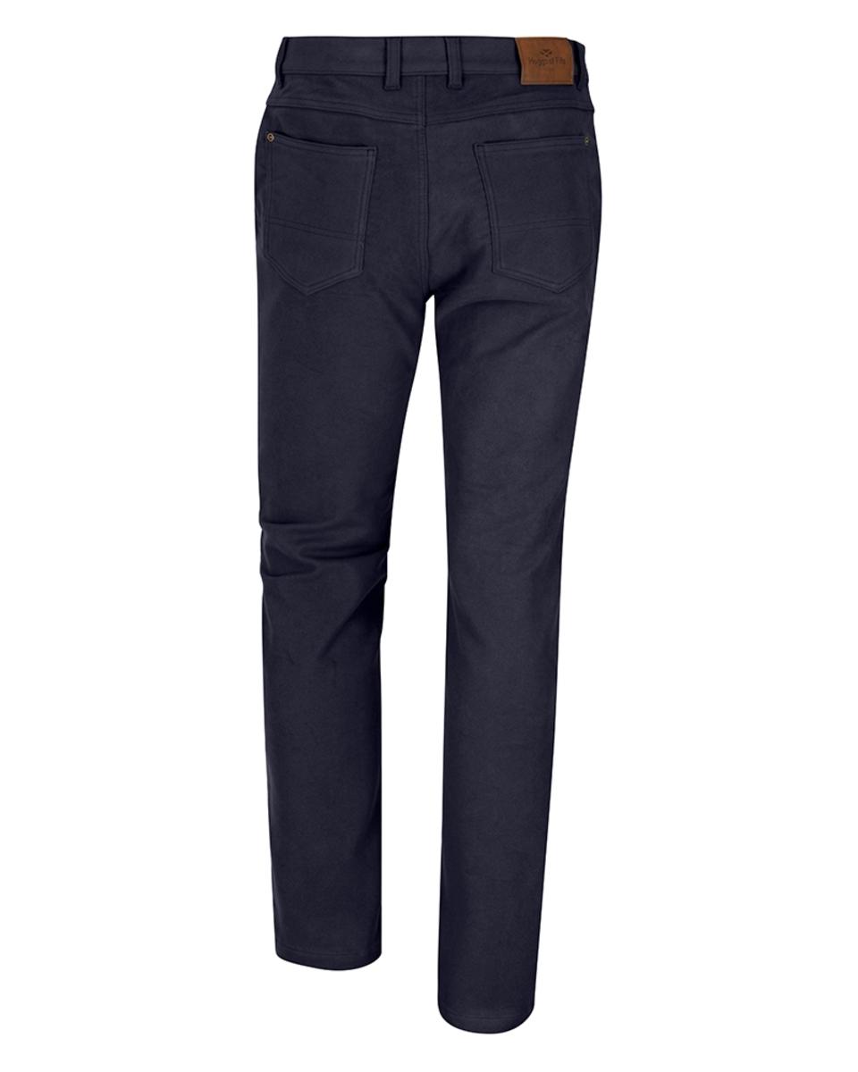 Hoggs of Fife Monarch II Moleskin Jeans - Navy