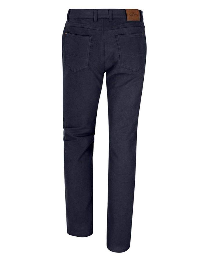 Hoggs of Fife Monarch II Moleskin Jeans - Navy