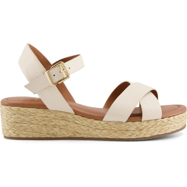 Dune Linnie Sandal Ecru