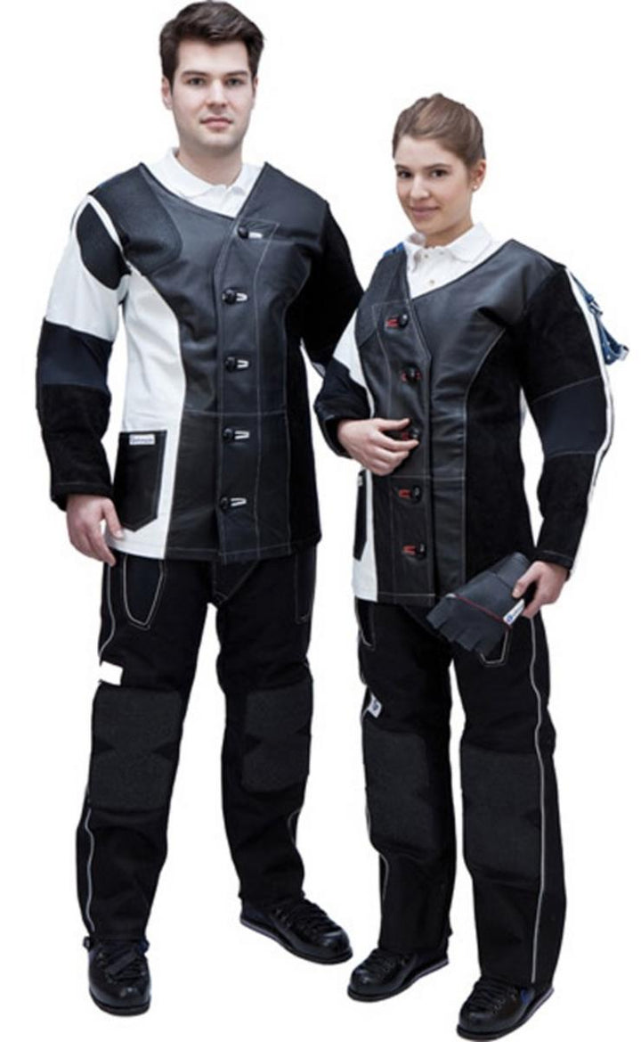 Gehmann 418 Leather & Canvas Comfort Jacket R/H Gents by Gehmann