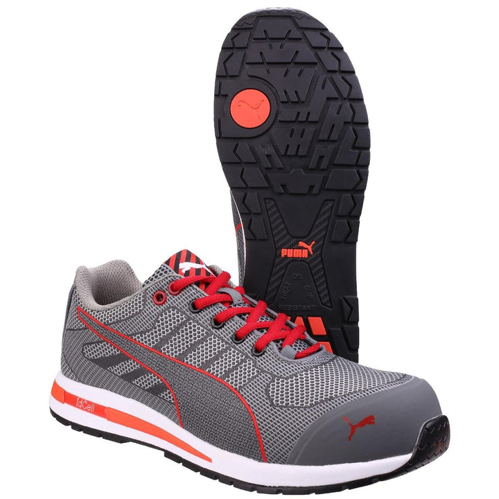 Puma Safety Xelerate Knit Low Safety Trainer Grey