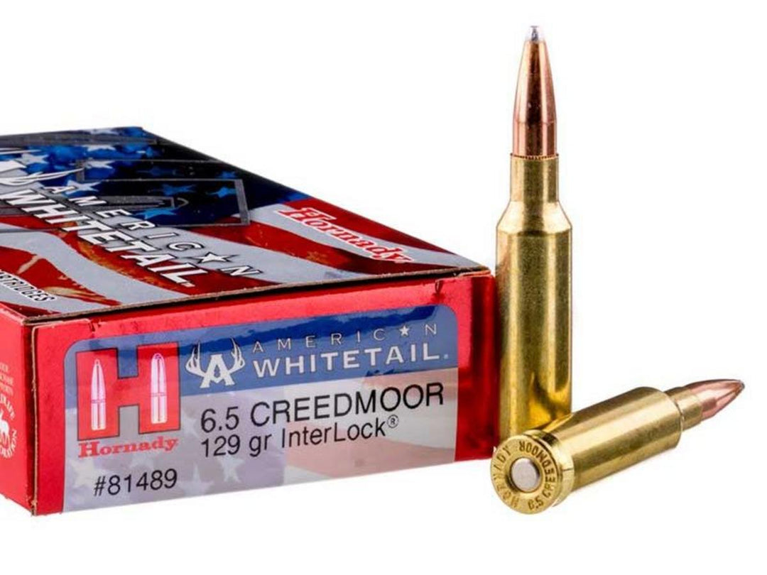 Hornady 6.5 Creedmoor American Whitetail 129gr Interlock SP 20pk