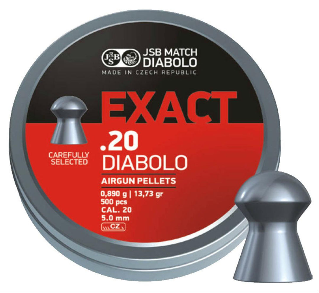 JSB Exact .20 Pellets, Tin of 500