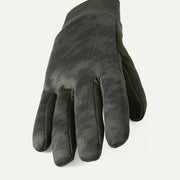 Sealskinz Ryston Water Repellent Skinz Print Nano Fleece Glove Olive Unisex GLOVE