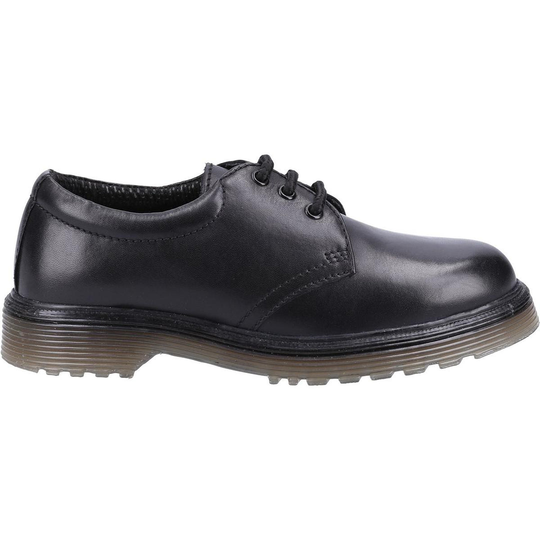 Amblers Aldershot Leather Gibson Shoe Black