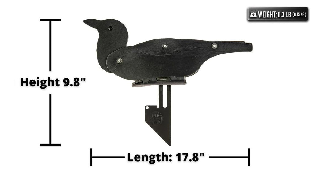 FUD Fold Up Decoys Crow 6pk